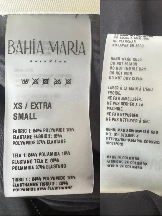 Bahía María Tulip Strapless Midi Dress Black XS - Picture 10 of 12